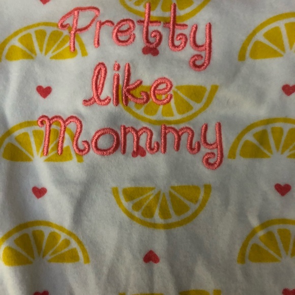 Koalababy 6-9 month Romper with lemons and hearts. - Picture 3 of 6